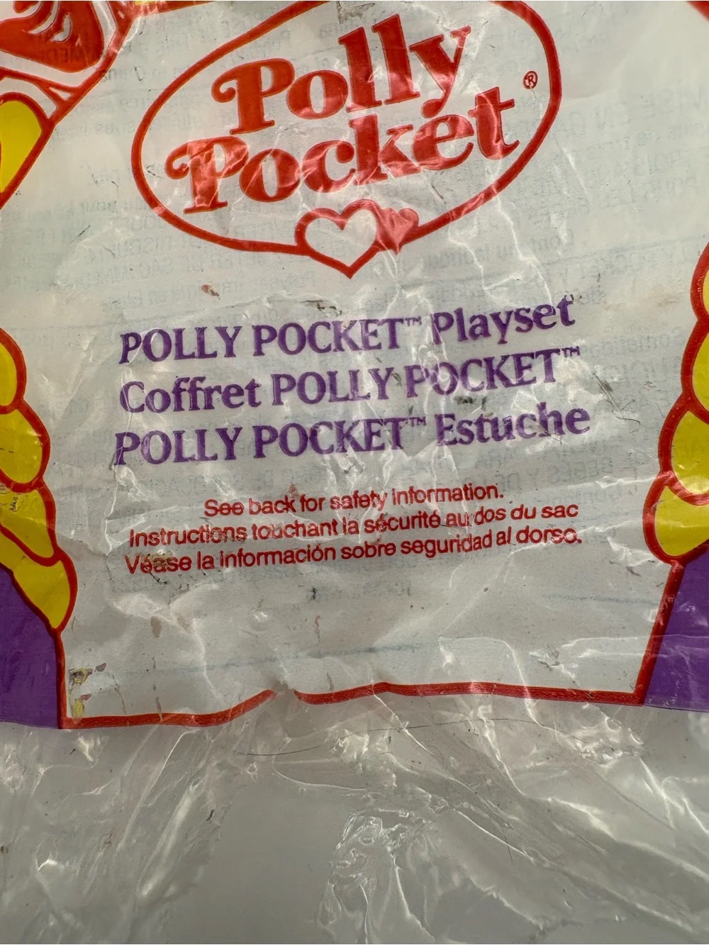 2 Vintage Polly Pocket McDonald's Happy Meal Toys, 1993 & 1995